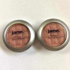 Jane Be Pure Mineral Blush 03 Rose Silk Lot of 2 NEW SEALED
